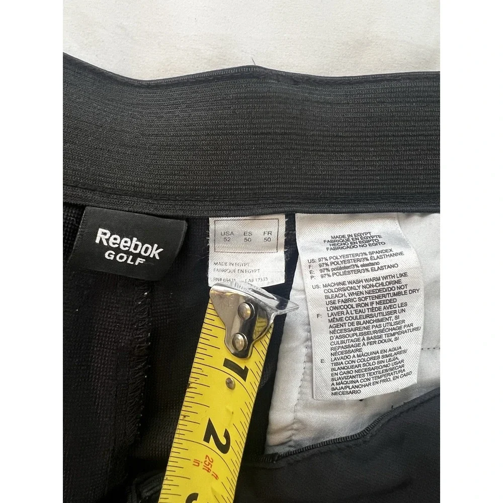 Reebok Golf Men's black Shorts Size 52 Golf Activewear Casual (075)